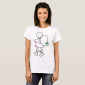 T-shirt Le randonneur d'Angela (Devant entier)