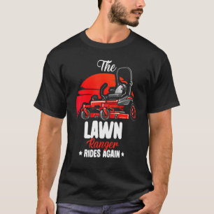 T-shirt Le Ranger De La Pelouse Repart En Été Arbres Lands