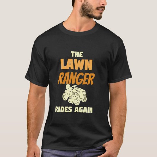 T-shirt Le Ranger De La Pelouse Repart Pour Une Taupe De P (Devant)
