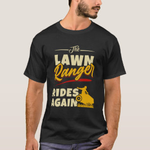 T-shirt Le Ranger De Pelouse Fait De Nouveau Jardin De Lav