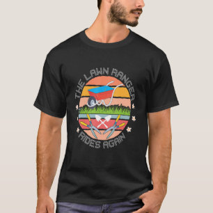 T-shirt Le Ranger De Pelouse Repart Gardent De Remorque