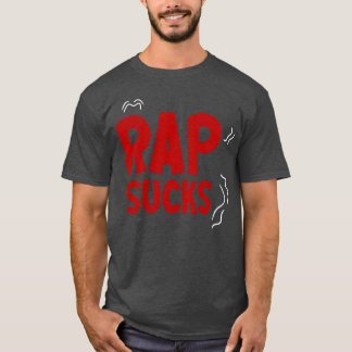 T-shirt Le rap craint rétro