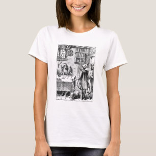 T-shirt Le récepteur des impôts, après une gravure sur