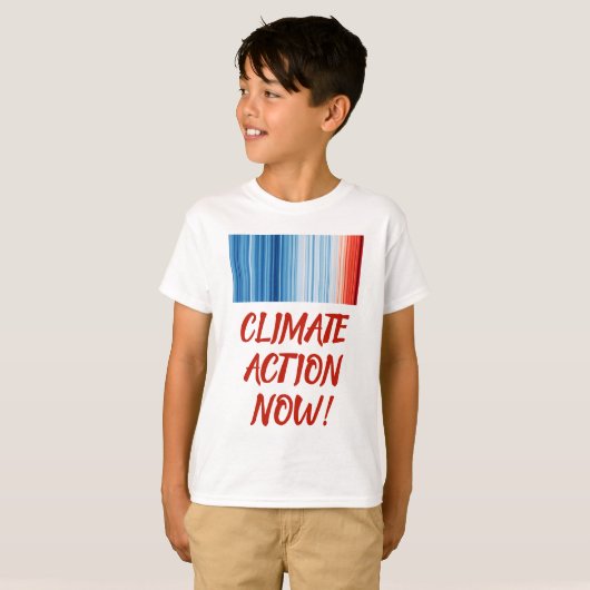 T-shirt Le réchauffement climatique freine le changement c (Devant entier)