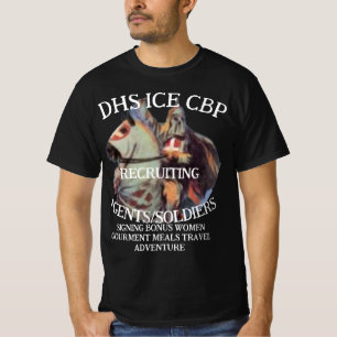 T-shirt le recrutement de l'ICE, Immigration et douanes d'