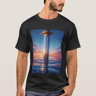 T-shirt Le Reflet d'Excalibur - Épée de Fantaisie au Couch