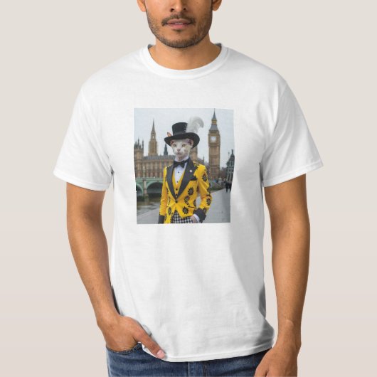 T-shirt Le Regal Sphynx dans son procès en dashage au Parl (Devant)