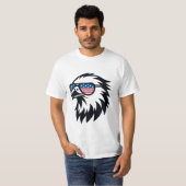 T-shirt Le Regard de la liberté (Devant entier)