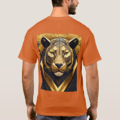 T-shirt Le regard du lion (Dos)