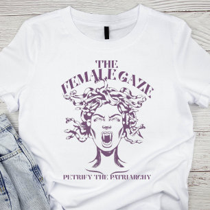 T-shirt Le regard féminin