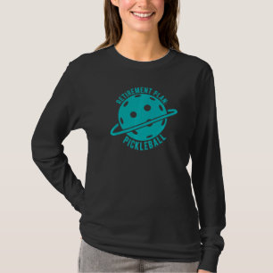 T-shirt Le Régime De Retraite Est Smash Pickleball