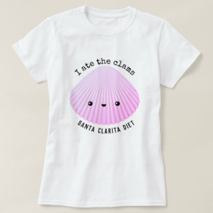 T-shirt Le régime de Santa Clarita j'ai mangé les