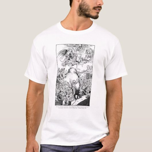 T-shirt Le règne de l'antichriste (Devant)