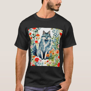 T-shirt Le renard argenté anglais #1