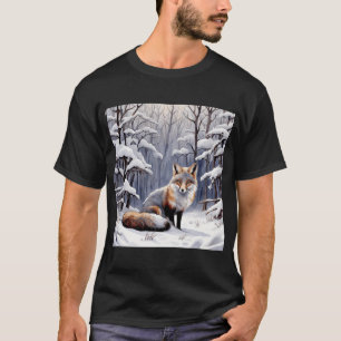 T-shirt Le renard argenté anglais #8