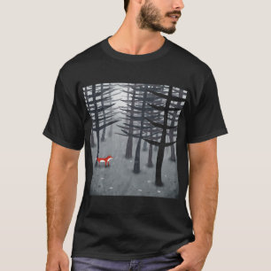 T-shirt Le renard et la forêt