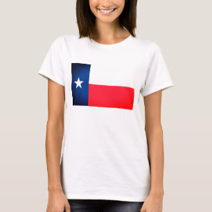 T-shirt Le réservoir des femmes de drapeau du Texas