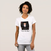 T-shirt Le réservoir des femmes faites sur commande avec (Devant entier)
