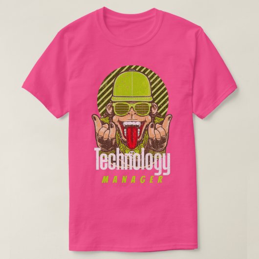 T-shirt Le responsable technologique (Design devant)