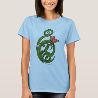 T-shirt Le ressort fleurit la chemise des femmes