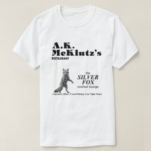 T-shirt Le restaurant A. K. McKlutz, Arlington Heights, IL