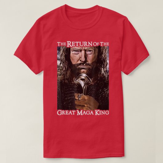 T-shirt Le Retour Du Grand Roi Maga 1 (Design devant)