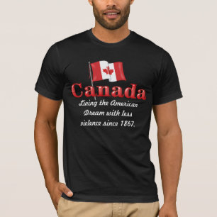 T-shirt Le rêve canadien