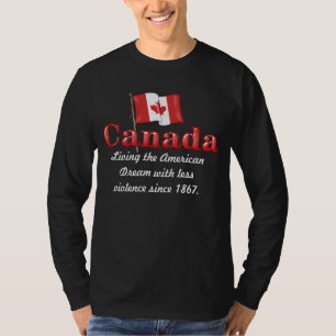 T-shirt Le rêve canadien
