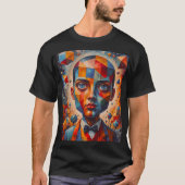 T-shirt Le rêve cubiste : la réalité fragmentée d'un enfan (Devant)