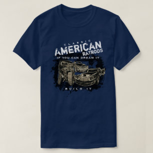 T-shirt Le Rêve De Raveurs Américains Classiques De La C