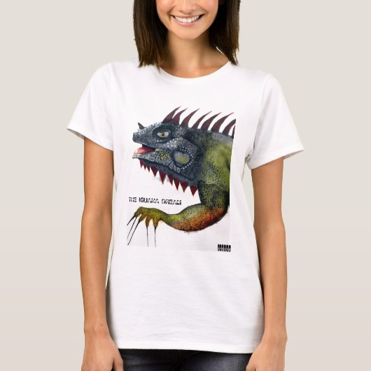 T-shirt LE RÊVE d'IGUANE par le ™ de ⁰ de ⁹ d'APBo (Devant)