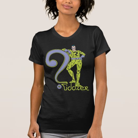 T-shirt Le Riddler & Logo Green (Devant)