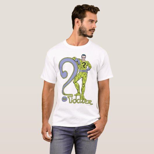 T-shirt Le Riddler & Logo Green (Devant entier)