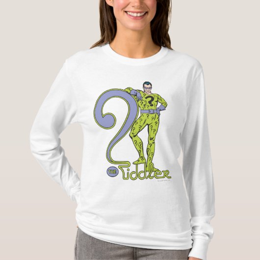 T-shirt Le Riddler & Logo Green (Devant)