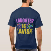 T-shirt Le rire est lavant (Dos)