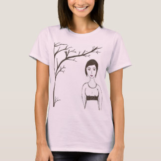 T-shirt Le riz de Jane Austen Portrait