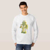 T-shirt le robot_yellow, robot_green (Devant entier)