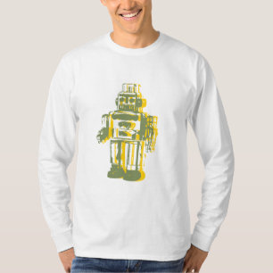 T-shirt le robot_yellow, robot_green
