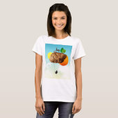 T-shirt Le rocher de notre existence (Devant entier)