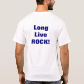 T-shirt Le rocher est mort ! (Dos)