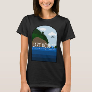 T-shirt Le rocher sauteur du lac Oconee