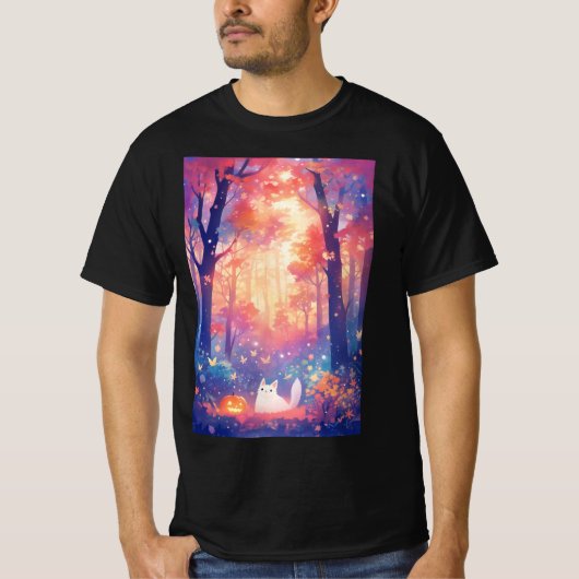 T-shirt Le rôdeur de citrouille (Devant)