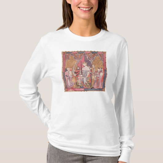 T-shirt Le Roi Administering Justice (Devant)