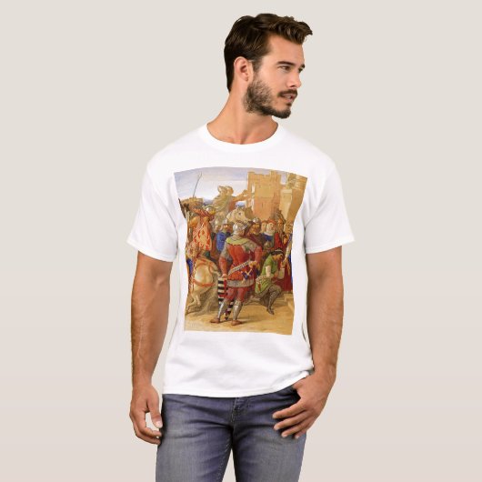 T-shirt Le roi Arthur et les chevaliers de la table ronde (Devant entier)