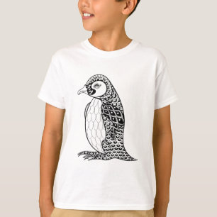T-shirt Le Roi artistique pingouin Zendoodle