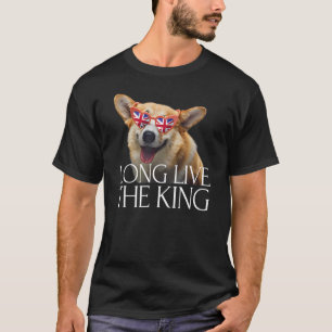 T-shirt Le Roi Britannique Vive Le Roi Dieu Sauve Le Roi