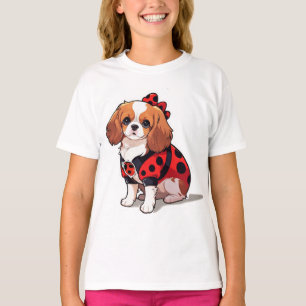 T-shirt Le roi Cavalier Charles Ladybug