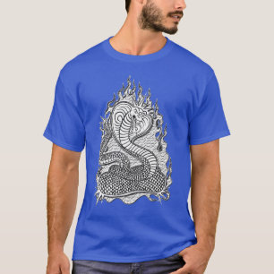 T-shirt Le Roi Cobra En Feu