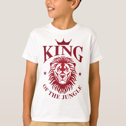 T-Shirt Le Roi De La Jungle (Devant)