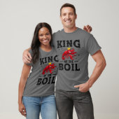 T-shirt Le Roi De L'Écuve À Écure Écris Drôle (Unisexe)